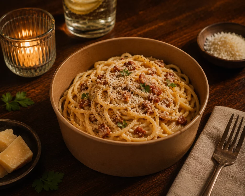 Pasta carbonara