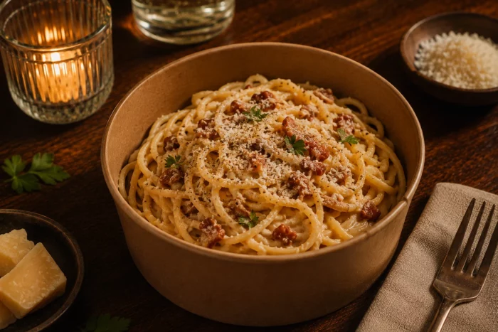 Pasta carbonara Pasta carbonara